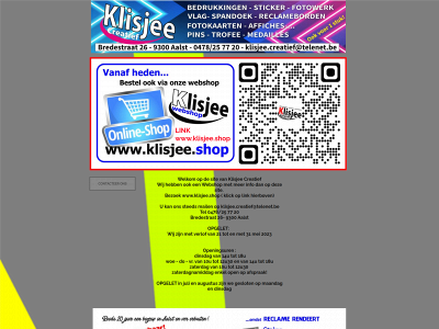 klisjee.be snapshot