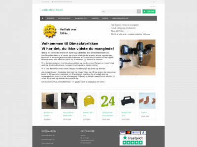 dimsefabrikken.dk snapshot
