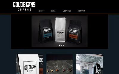 goldbeans.ch snapshot