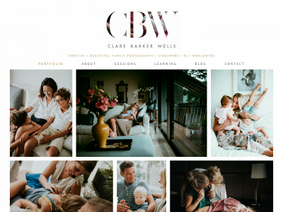 clarebarkerwells.com snapshot