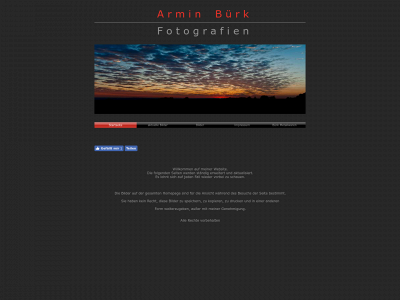 armin-buerk.de snapshot