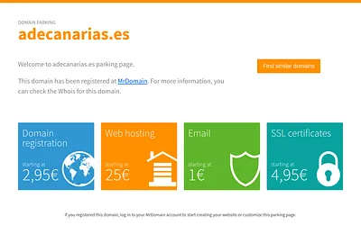 adecanarias.es snapshot
