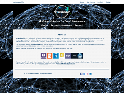 netwebbuilder.com snapshot