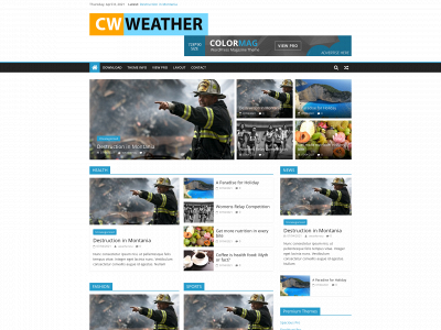 cwweather.com snapshot