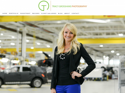 tracygrosshans.com snapshot