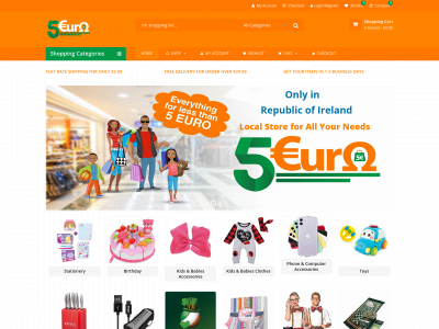 5euro.ie snapshot