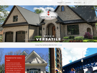 www.pinehallbrick.com snapshot