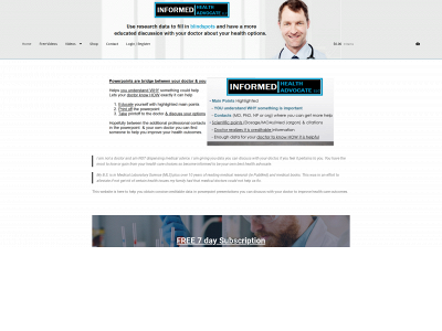 informedha.com snapshot