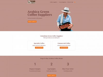coffeegraders.com snapshot
