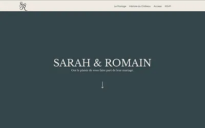 sarahromain.fr snapshot