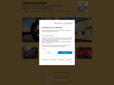 cafedengulestald.dk snapshot