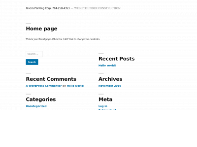 riverapaintinginc.com snapshot