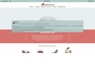 woofcentraldogs.com snapshot