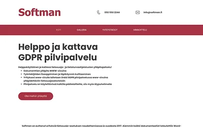 tietosuojaasetus.fi snapshot