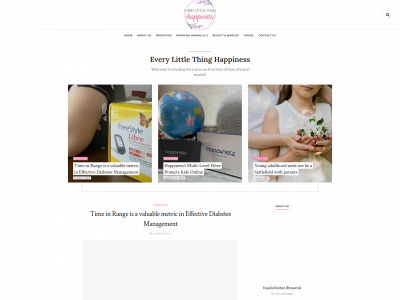 everylittlethinghappiness.com snapshot