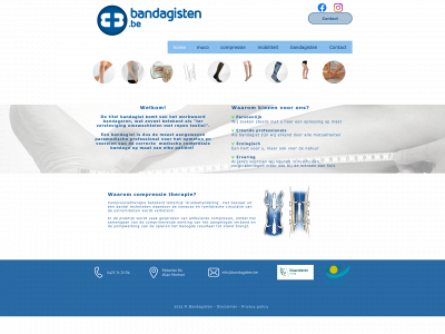 bandagisten.be snapshot