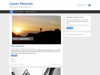 careerminerals.com snapshot