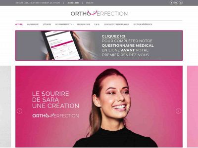 orthoperfection.com snapshot