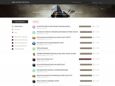 elderscrollsforum.org snapshot