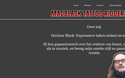 davinceblack.com snapshot