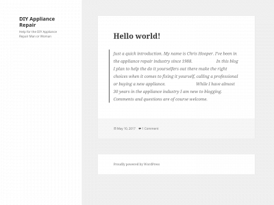 appliancerepairfordiy.com snapshot