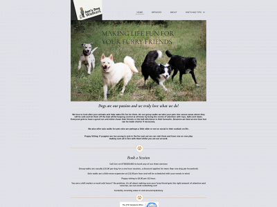 jonsdogwalkers.com snapshot