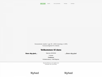 lunddans.dk snapshot