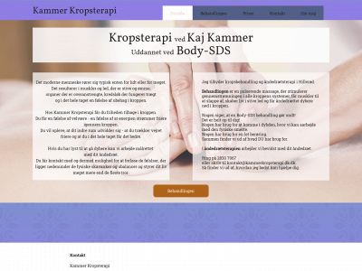 kammerkropsterapi.dk snapshot