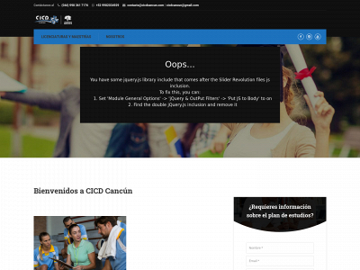 cicdcancun.com snapshot