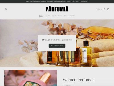 parfumia.be snapshot