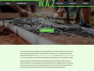 bouwbedrijfwaz.nl snapshot