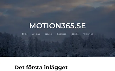 motion365.se snapshot