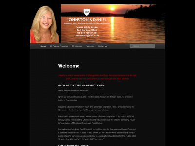 donnareid.ca snapshot
