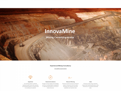 innovamine.net snapshot