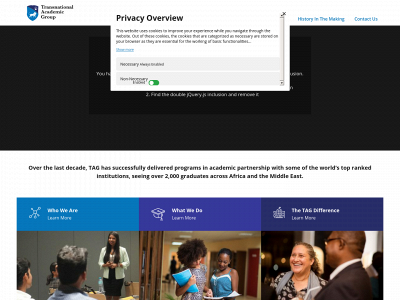 transnationalacademicgroup.com snapshot