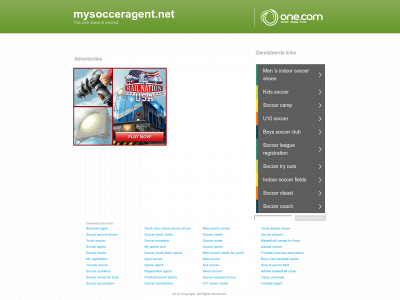 mysocceragent.net snapshot