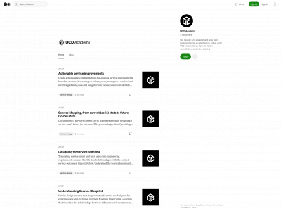 ucdesign.academy snapshot