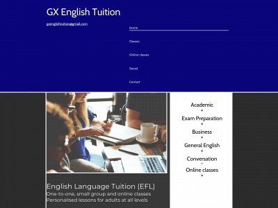 gxenglishtuition.uk snapshot