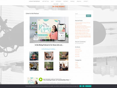 intherising.com snapshot