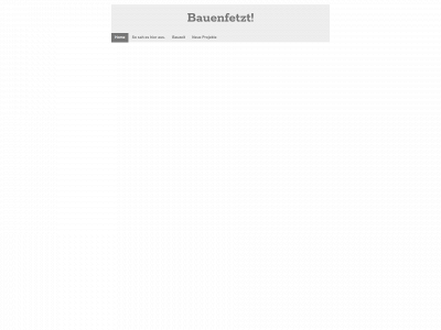 bauenfetzt.de snapshot