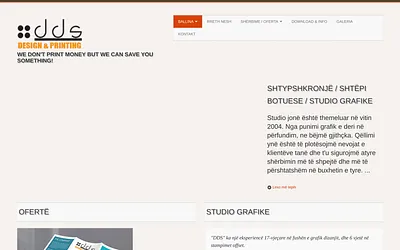 albaniadds.com snapshot
