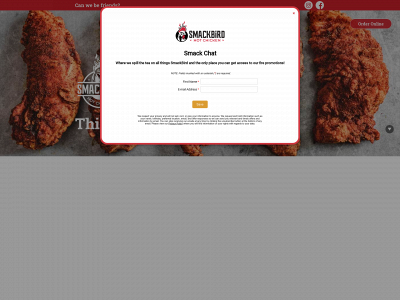 smackbird.com snapshot