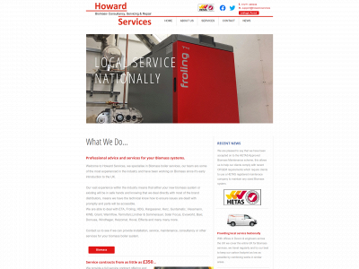 howard.services snapshot