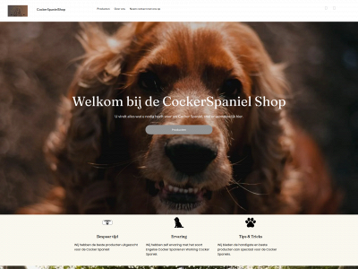 cockerspanielshop.nl snapshot