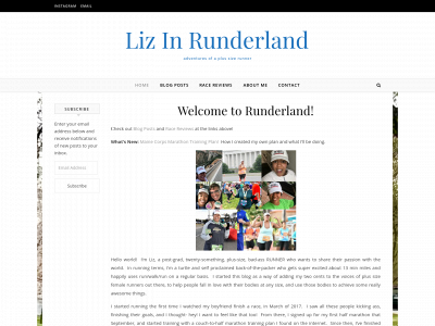 lizinrunderland.com snapshot