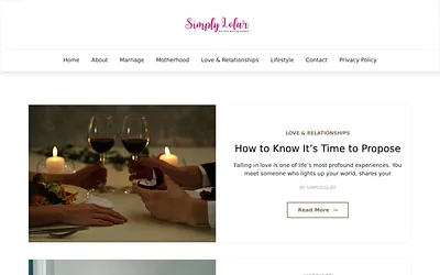 simplylolar.com snapshot