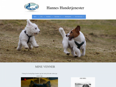 hanneshundetjenester.no snapshot