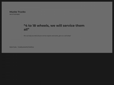 muckstrucks.com snapshot