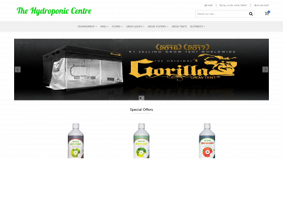 thehydroponiccentre.co.uk snapshot