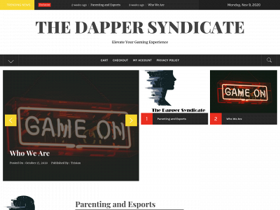 thedappersyndicate.com snapshot